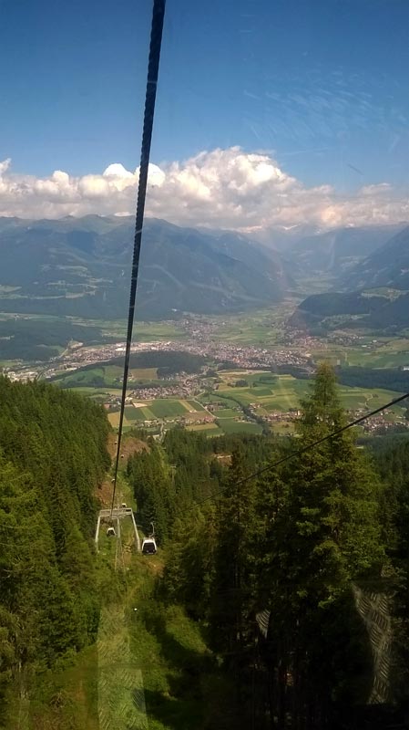 Gondel zum Kronplatz